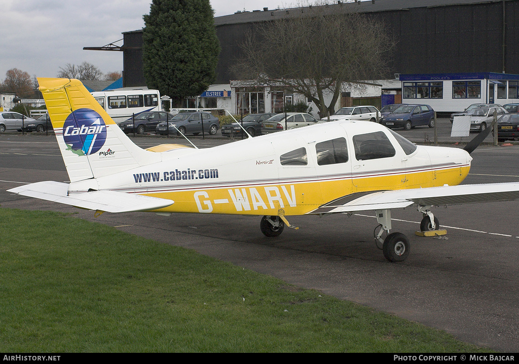 Aircraft Photo of G-WARV | Piper PA-28-161 Warrior III | Cabair | AirHistory.net #20550