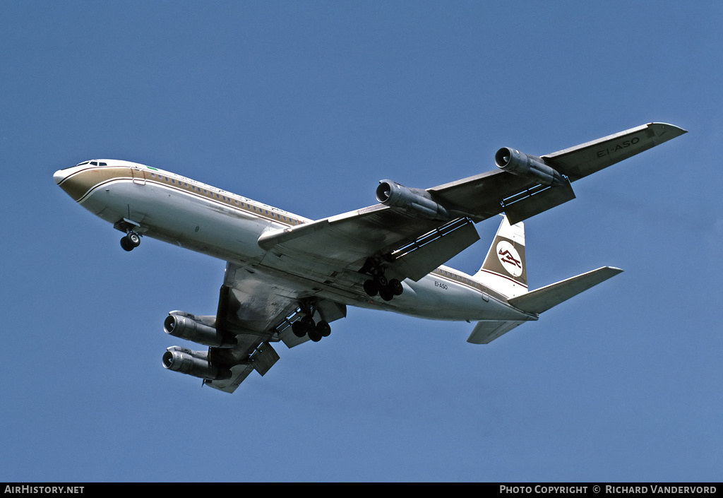 Aircraft Photo of EI-ASO | Boeing 707-349C | Libyan Arab Airlines | AirHistory.net #20567
