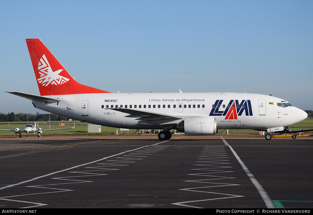 Aircraft Photo of N614SC | Boeing 737-53S | LAM - Linhas Aéreas de Moçambique | AirHistory.net #20579