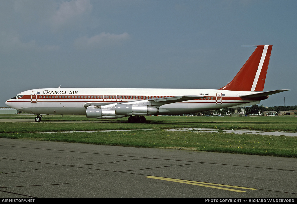 Aircraft Photo of HR-AMG | Boeing 707-123B | Omega Air | AirHistory.net #20592