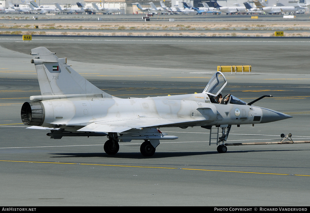 Aircraft Photo of 724 | Dassault Mirage 2000-9EAD | United Arab Emirates - Air Force | AirHistory.net #20597