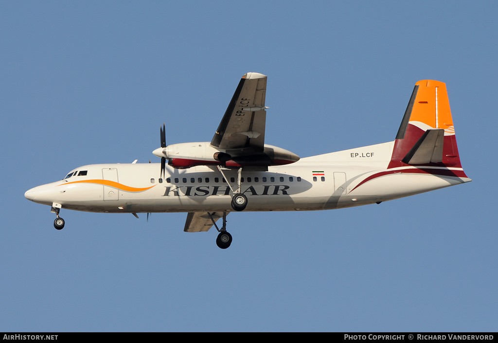 Aircraft Photo of EP-LCF | Fokker 50 | Kish Air | AirHistory.net #20598