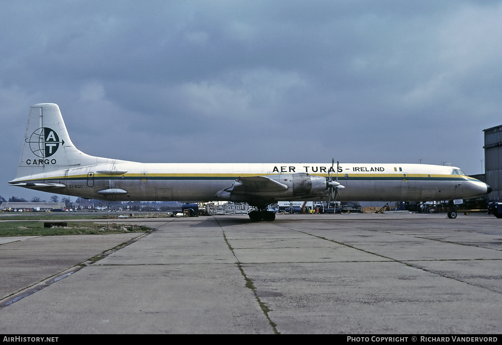 Aircraft Photo of EI-BGO | Canadair CL-44J | Aer Turas | AirHistory.net #20607