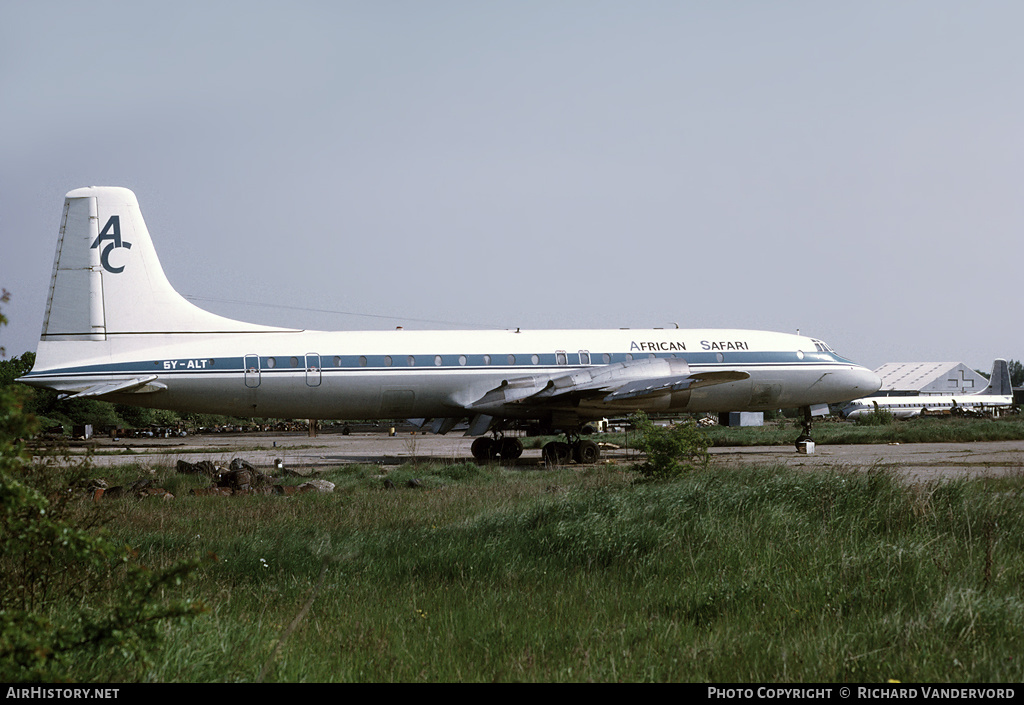 Aircraft Photo of 5Y-ALT | Bristol 175 Britannia 313 | African Safari Airways - ASA | AirHistory.net #20617