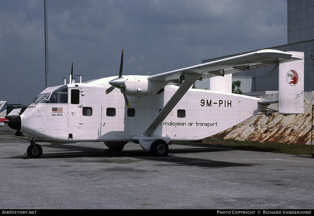 Aircraft Photo of 9M-PIH | Short SC.7 Skyvan 3M-400 | Pan Malaysian Air Transport | AirHistory.net #20622