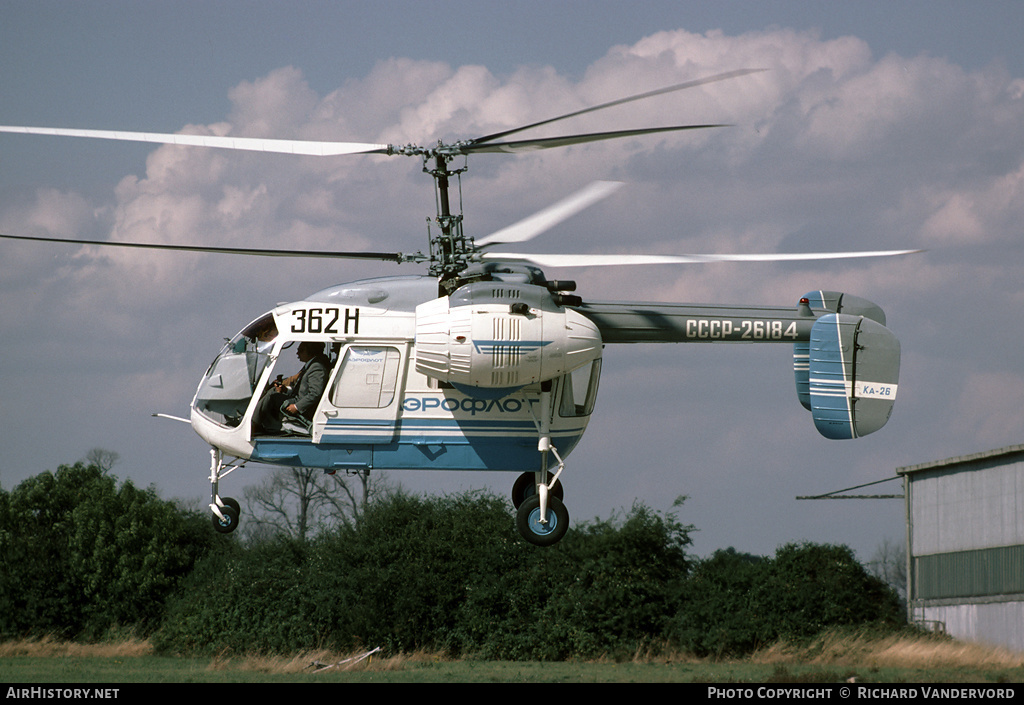 Aircraft Photo of CCCP-26184 | Kamov Ka-26 | Aeroflot | AirHistory.net #20623