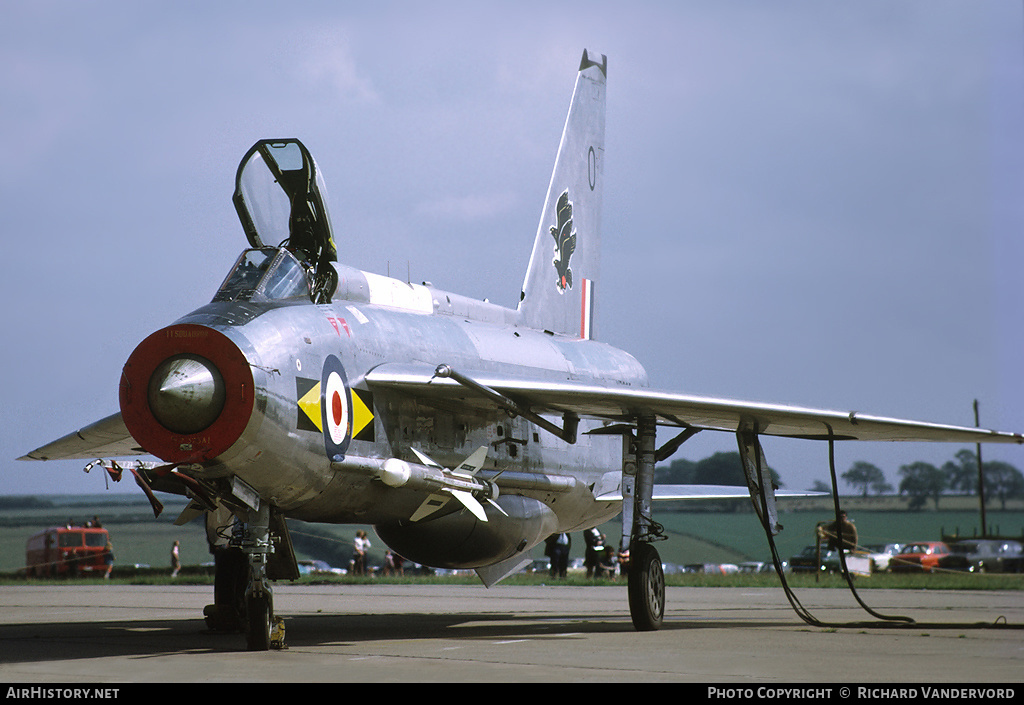 Aircraft Photo of XP695 | English Electric Lightning F3 | UK - Air Force | AirHistory.net #20641
