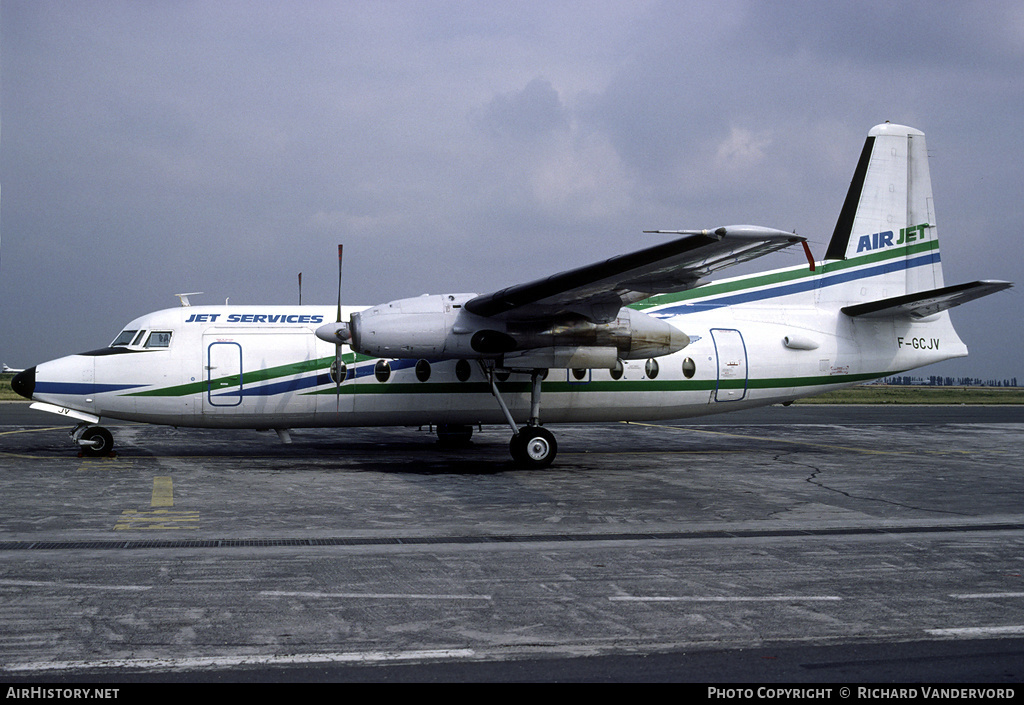 Aircraft Photo of F-GCJV | Fokker F27-400 Friendship | Air Jet | AirHistory.net #20657