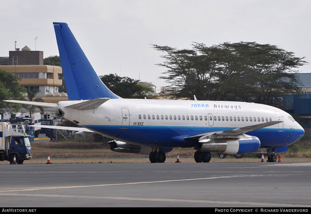 Aircraft Photo of 5Y-BXZ | Boeing 737-247 | Jubba Airways | AirHistory.net #20670
