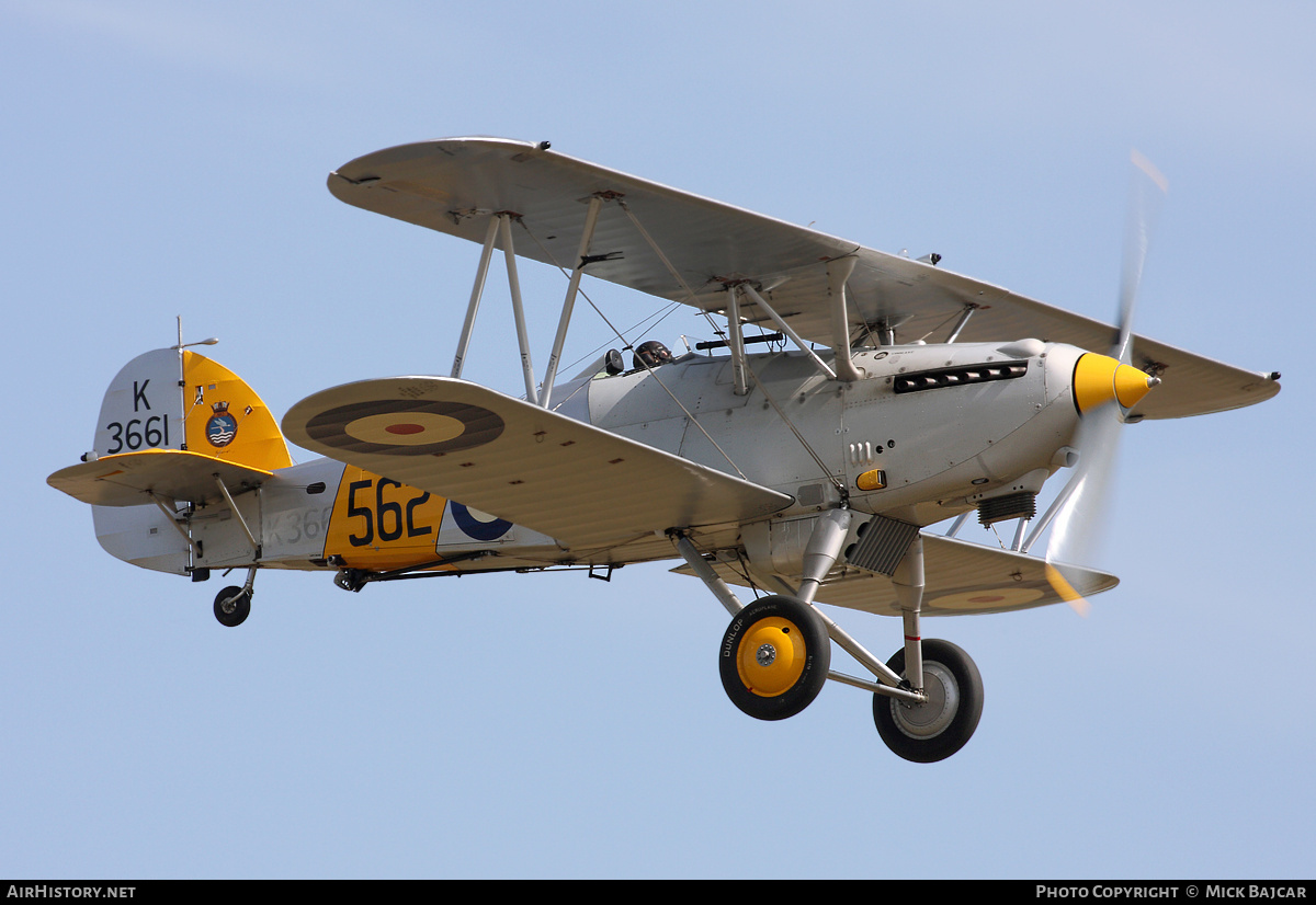 Aircraft Photo of G-BURZ / K3661 | Hawker Nimrod Mk2 | UK - Navy | AirHistory.net #20678