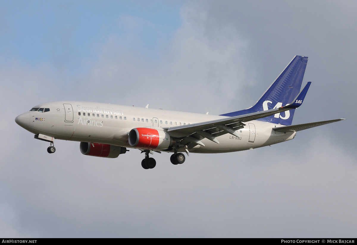 Aircraft Photo of LN-RNU | Boeing 737-783 | Scandinavian Airlines - SAS | AirHistory.net #20680