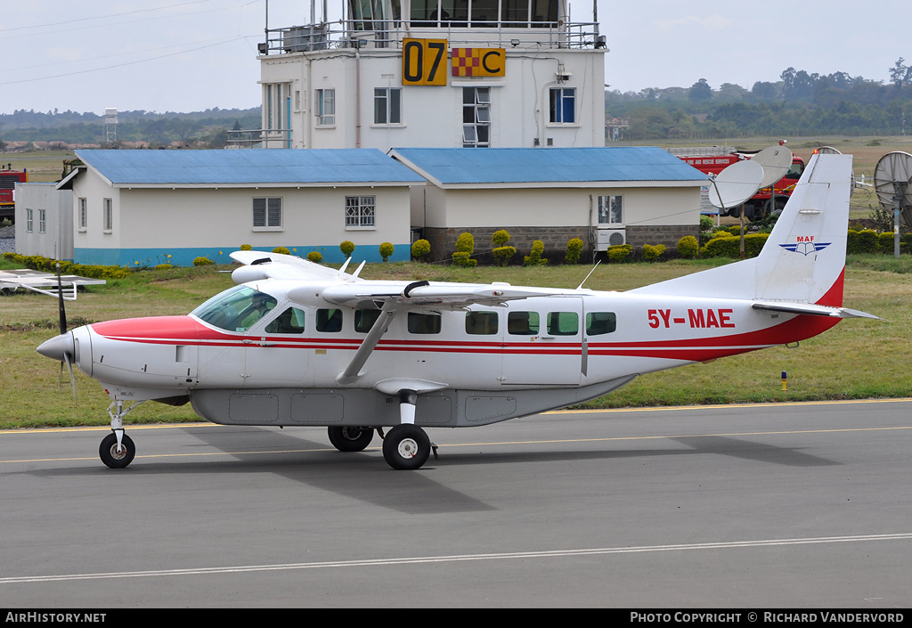 Aircraft Photo of 5Y-MAE | Cessna 208B Grand Caravan | Mission Aviation Fellowship - MAF | AirHistory.net #20690