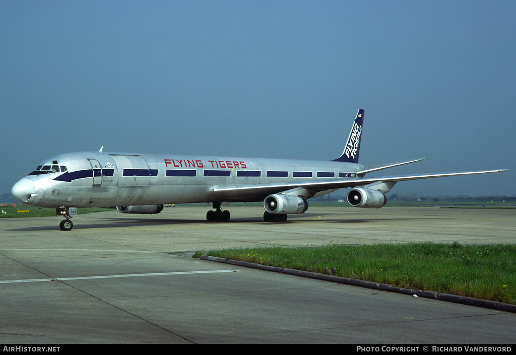 Aircraft Photo of N783FT | McDonnell Douglas DC-8-63CF | Flying Tigers | AirHistory.net #20699