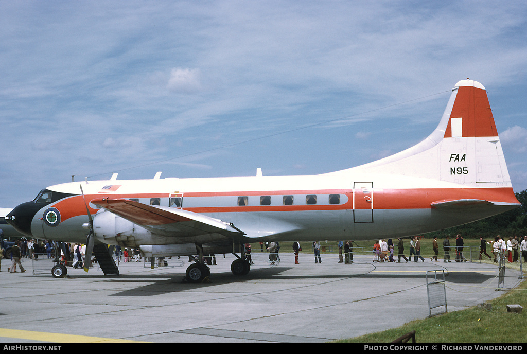 Aircraft Photo of N95 | Convair ET-29C | FAA - Federal Aviation Administration | AirHistory.net #20702