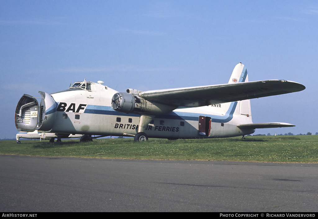 Aircraft Photo of G-ANVR | Bristol 170 Freighter Mk32 | British Air Ferries - BAF | AirHistory.net #20705