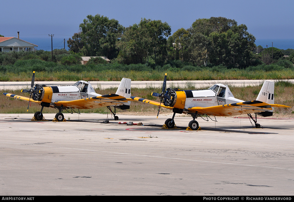 Aircraft Photo of 101 | PZL-Mielec M-18 Dromader | Greece - Air Force | AirHistory.net #20706
