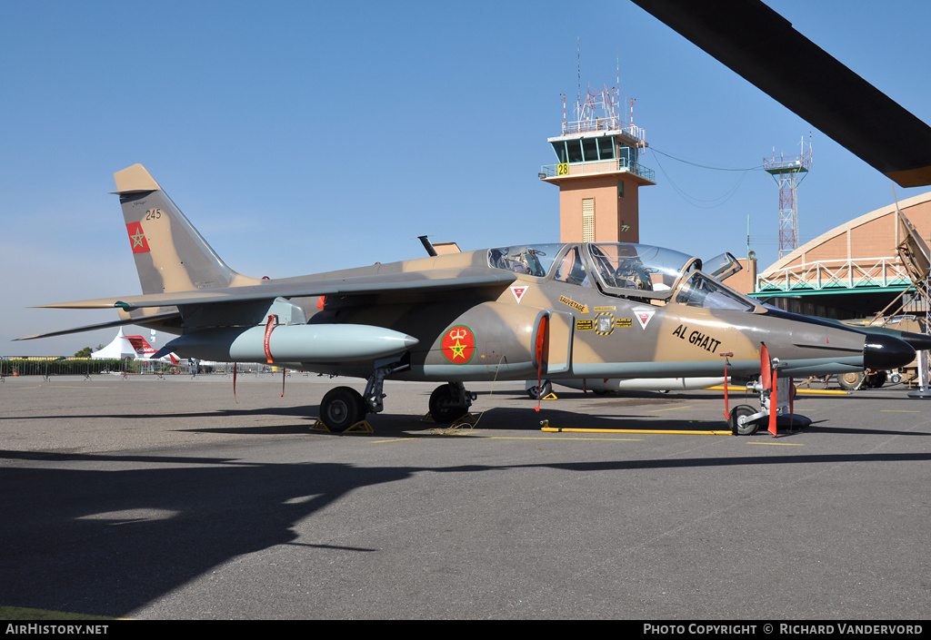 Aircraft Photo of 245 | Dassault-Dornier Alpha Jet H | Morocco - Air Force | AirHistory.net #20709