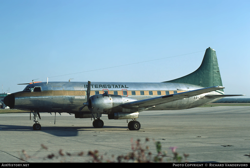 Aircraft Photo of XA-JBR | Convair 440-0 Metropolitan | Interestatal de Aviación | AirHistory.net #20714