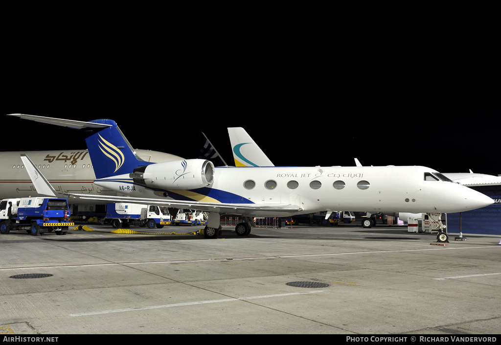 Aircraft Photo of A6-RJA | Gulfstream Aerospace G-IV Gulfstream G300 | Royal Jet | AirHistory.net #20720