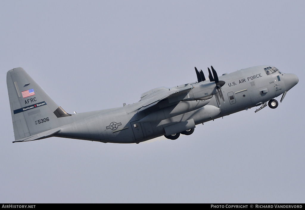 Aircraft Photo of 97-5306 / AF97-5306 | Lockheed Martin WC-130J Hercules (L-382G) | USA - Air Force | AirHistory.net #20721