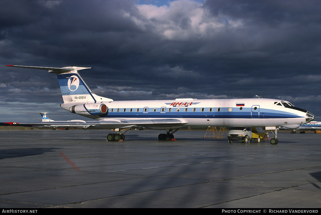 Aircraft Photo of RA-65914 | Tupolev Tu-134A-3 | Yamal Airlines | AirHistory.net #20725