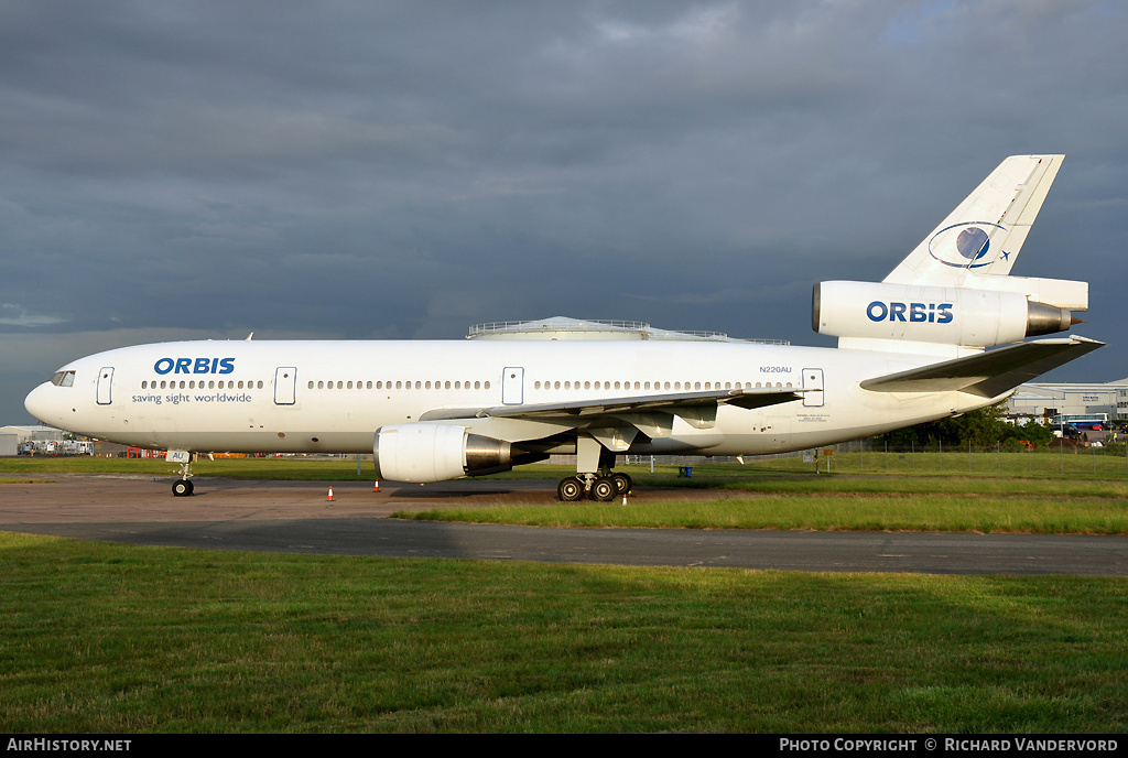 Aircraft Photo of N220AU | McDonnell Douglas DC-10-10 | Project Orbis | AirHistory.net #20736