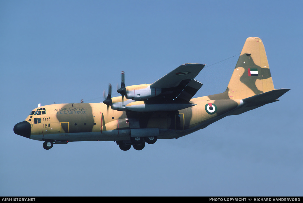 Aircraft Photo of 1211 / ۱۲۱۱ | Lockheed C-130H Hercules | United Arab Emirates - Air Force | AirHistory.net #20737