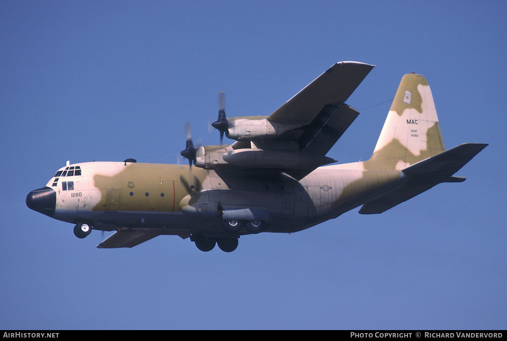 Aircraft Photo of 70-1260 / 01260 | Lockheed C-130E Hercules (L-382) | USA - Air Force | AirHistory.net #20743