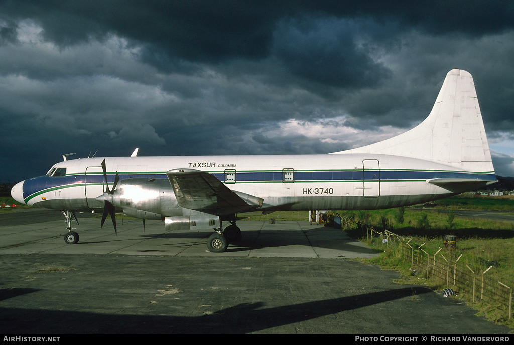Aircraft Photo of HK-3740 | Convair 580 | Taxsur Colombia | AirHistory.net #20749