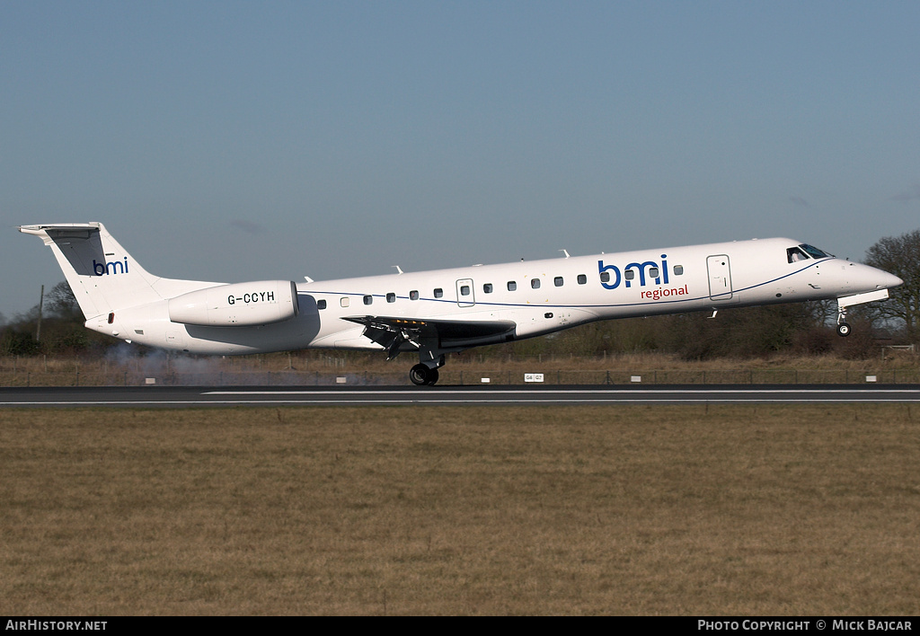 Aircraft Photo of G-CCYH | Embraer ERJ-145EP (EMB-145EP) | BMI Regional | AirHistory.net #20756