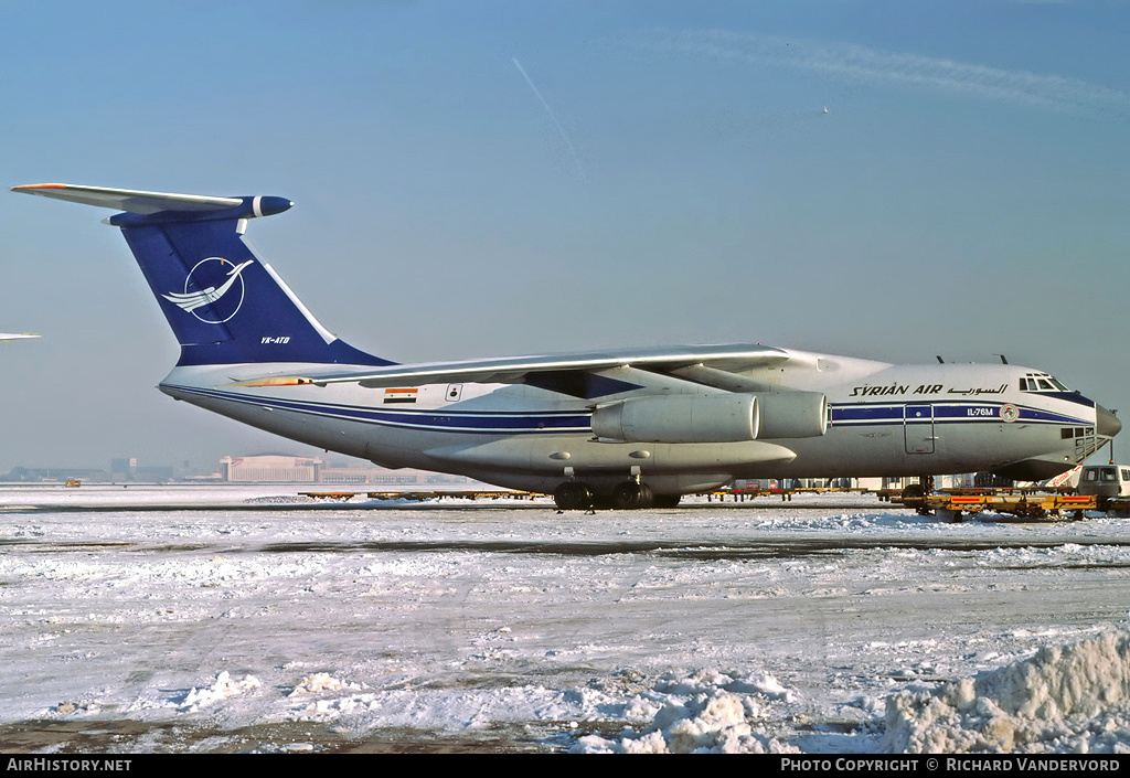 Aircraft Photo of YK-ATD | Ilyushin Il-76M | Syrian Air | AirHistory.net #20773