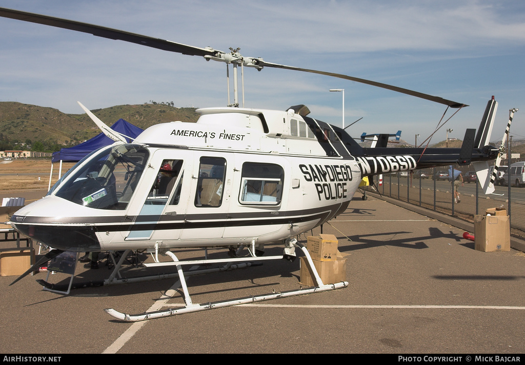 Aircraft Photo of N706SD | Bell 206L-4 LongRanger IV | San Diego Police Department | AirHistory.net #20776