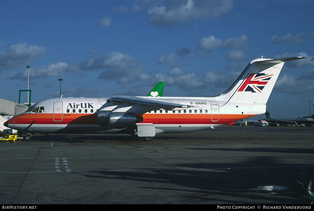 Aircraft Photo of G-BNND | British Aerospace BAe-146-200A | Air UK | AirHistory.net #20778