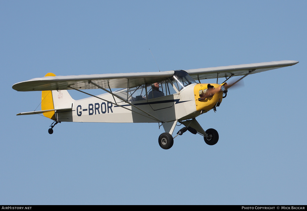 Aircraft Photo of G-BROR | Piper J-3C-65 Cub | AirHistory.net #20827