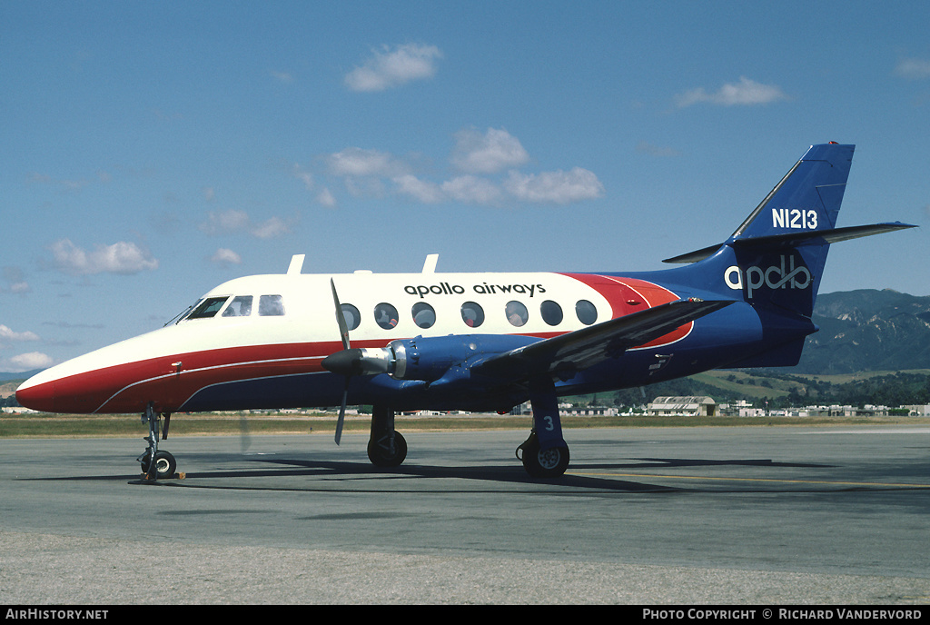 Aircraft Photo of N1213 | Handley Page HP-137 Jetstream 1 | Apollo Airways | AirHistory.net #20830