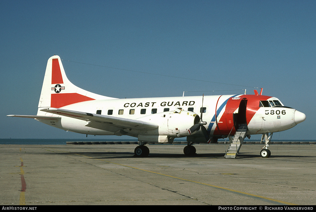Aircraft Photo of 5806 | Convair HC-131A | USA - Coast Guard | AirHistory.net #20843