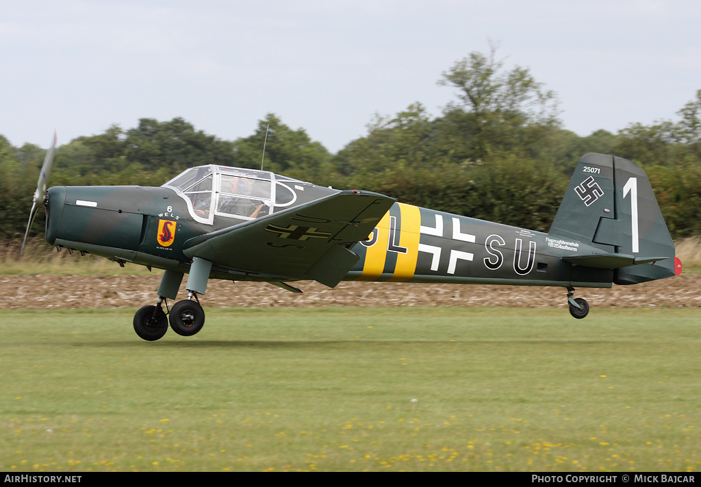 Aircraft Photo of G-GLSU | Bücker Sk25 (Bü-181B-1) | Germany - Air Force | AirHistory.net #20853