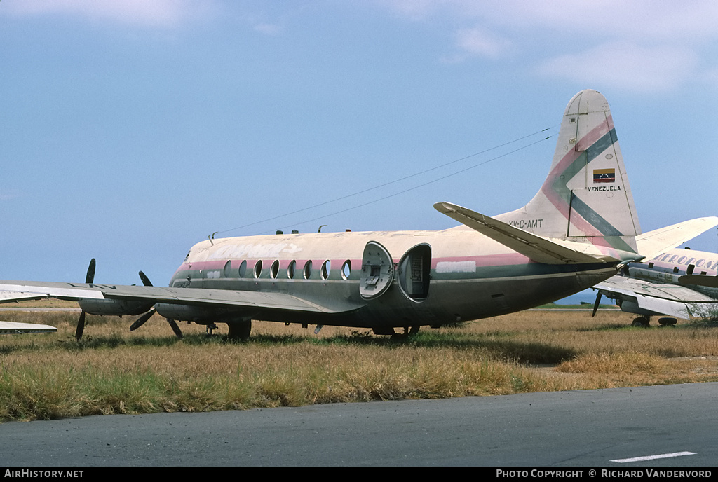Aircraft Photo of YV-C-AMT | Vickers 702 Viscount | AirHistory.net #20860