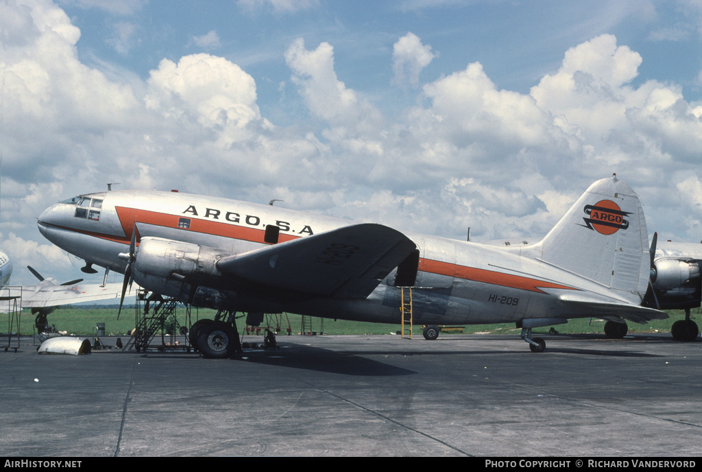 Aircraft Photo of HI-209 | Curtiss C-46F Commando | Aerolíneas Argo | AirHistory.net #20863