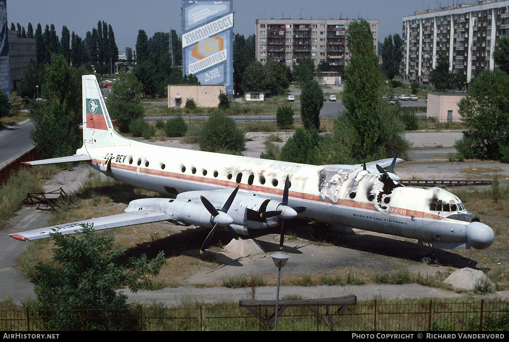 Aircraft Photo of LZ-BEV | Ilyushin Il-18V | Balkan - Bulgarian Airlines | AirHistory.net #20878