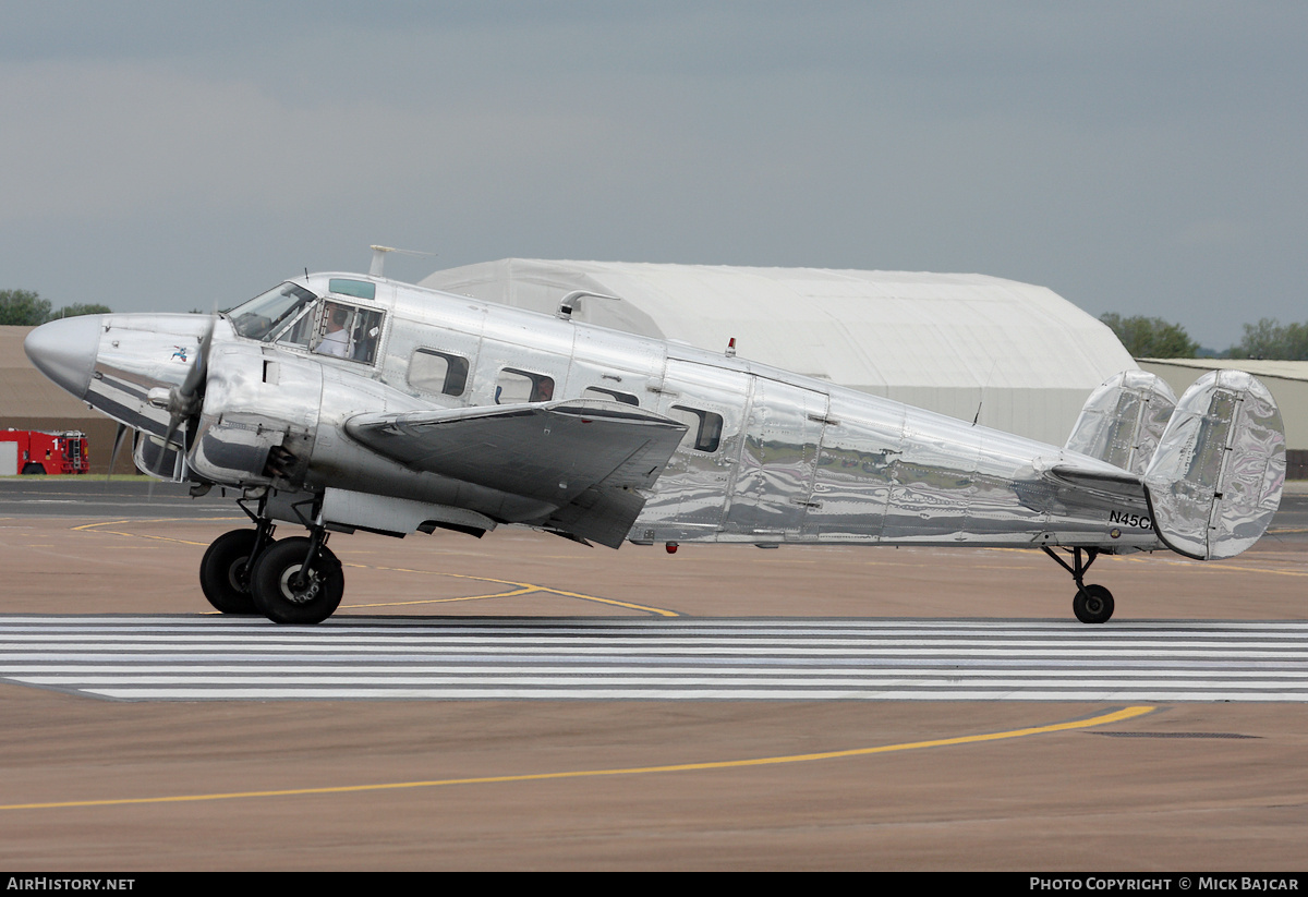 Aircraft Photo of N45CF | Beech G18S | AirHistory.net #20889