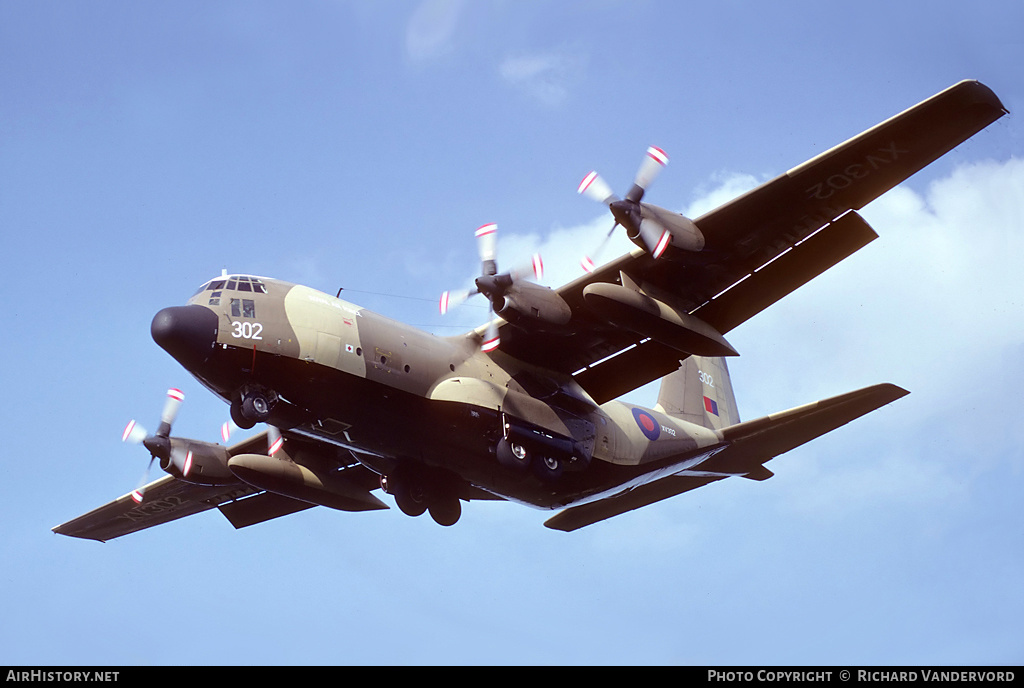Aircraft Photo of XV302 | Lockheed C-130K Hercules C1 (L-382) | UK - Air Force | AirHistory.net #20897