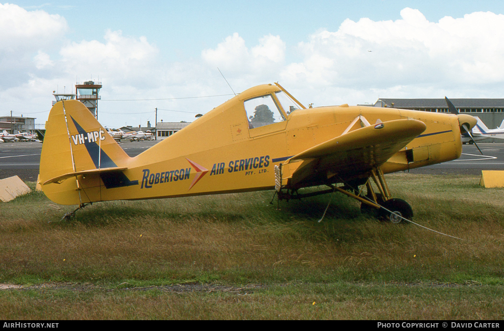 Aircraft Photo of VH-MPC | IMCO Callair A-9A | Robertson Air Services | AirHistory.net #20913