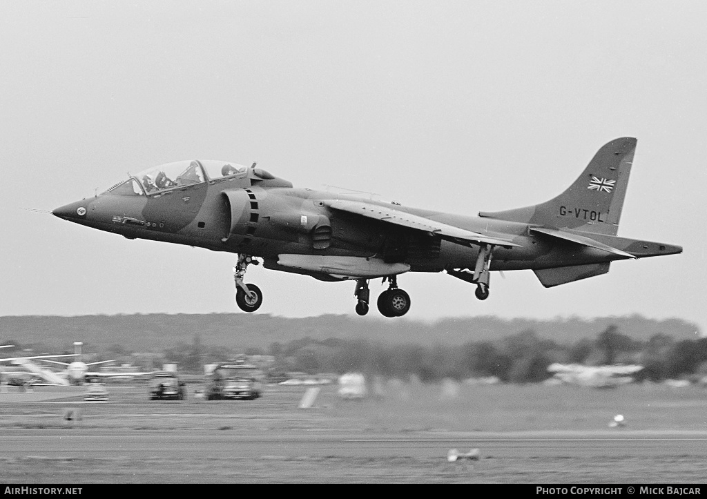 Aircraft Photo of G-VTOL | Hawker Siddeley Harrier T52 | Hawker Siddeley | AirHistory.net #20926