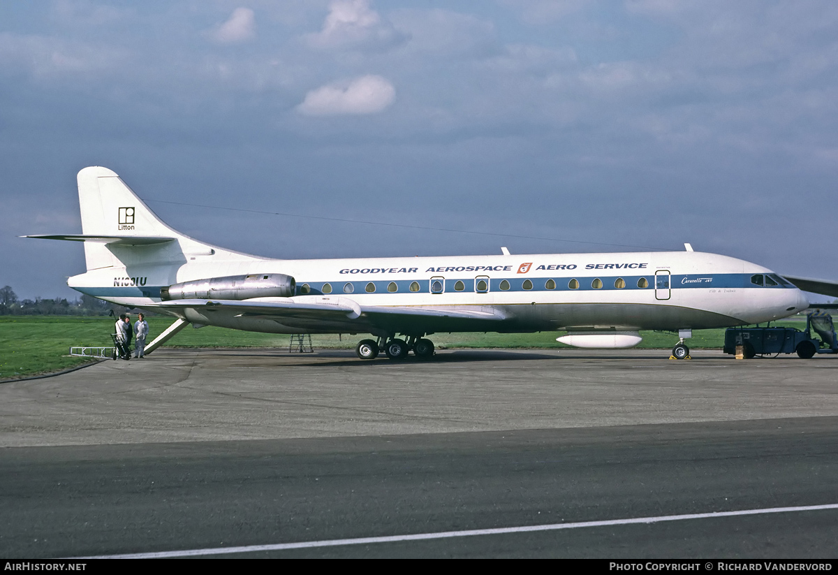 Aircraft Photo of N1001U | Sud SE-210 Caravelle VI-R | Goodyear Aerospace | AirHistory.net #20949