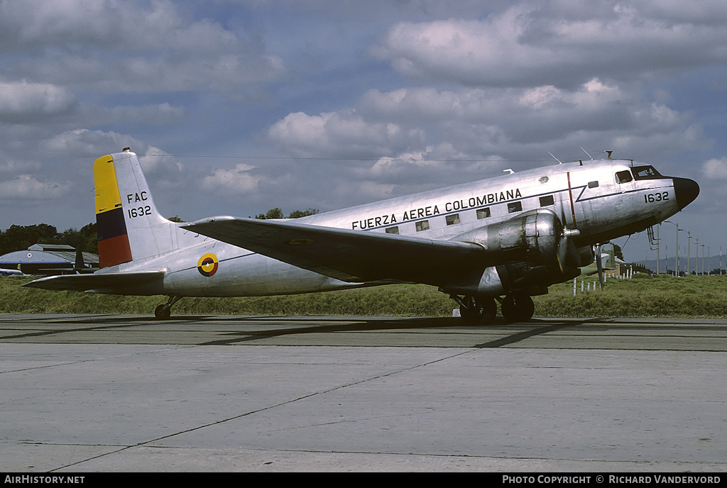 Aircraft Photo of FAC1632 | Douglas C-117D (DC-3S) | Colombia - Air Force | AirHistory.net #20954