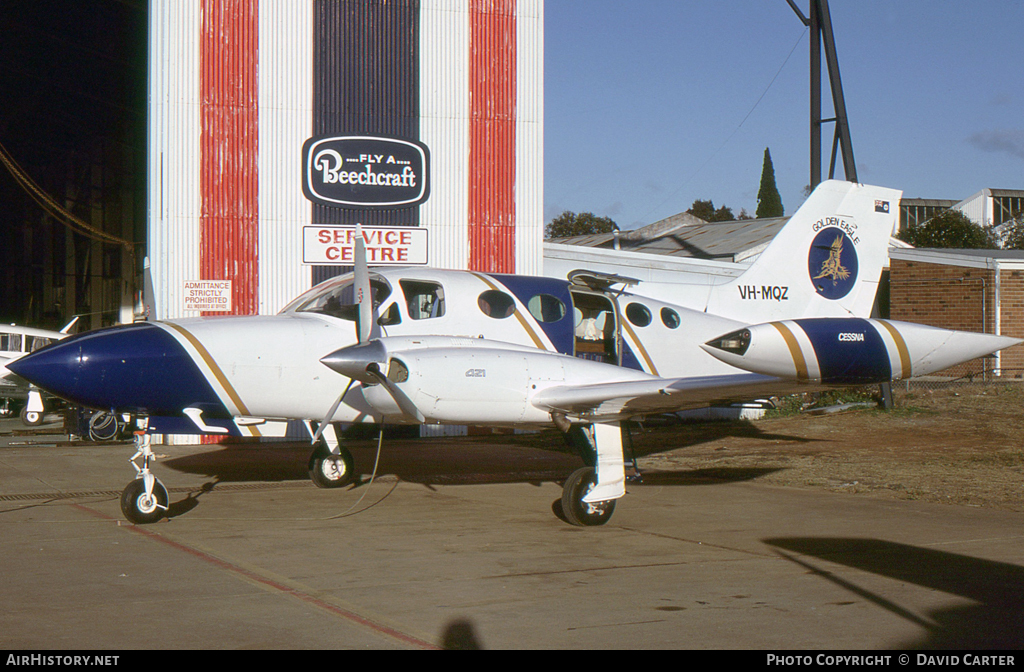 Aircraft Photo of VH-MQZ | Cessna 421B Golden Eagle | Corporate Air Canberra | AirHistory.net #20957