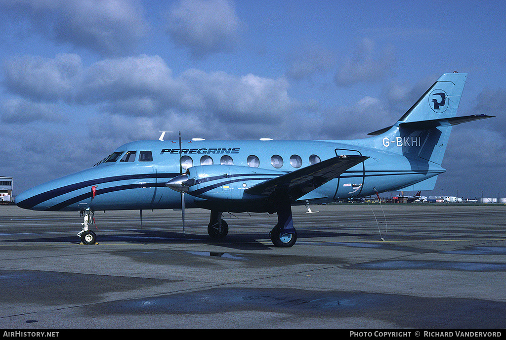 Aircraft Photo of G-BKHI | British Aerospace BAe-3101 Jetstream 31 | Peregrine Air Services | AirHistory.net #20958