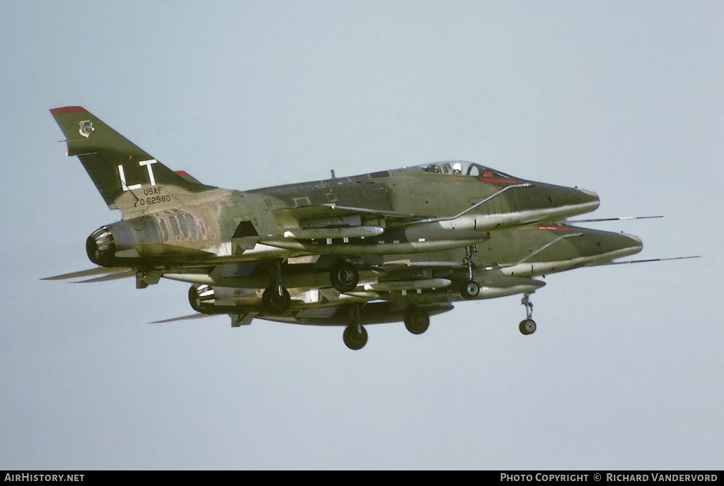 Aircraft Photo of 56-2980 / 0-62980 | North American F-100D Super Sabre | USA - Air Force | AirHistory.net #20962
