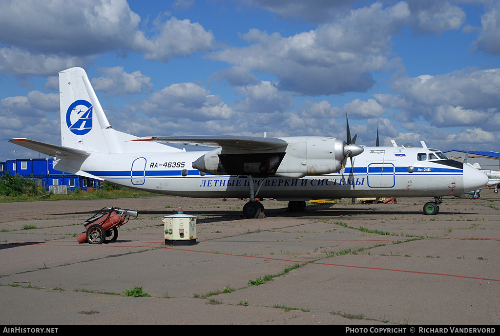 Aircraft Photo of RA-46395 | Antonov An-24B | Letnye Proverki I Sistemy | AirHistory.net #20964